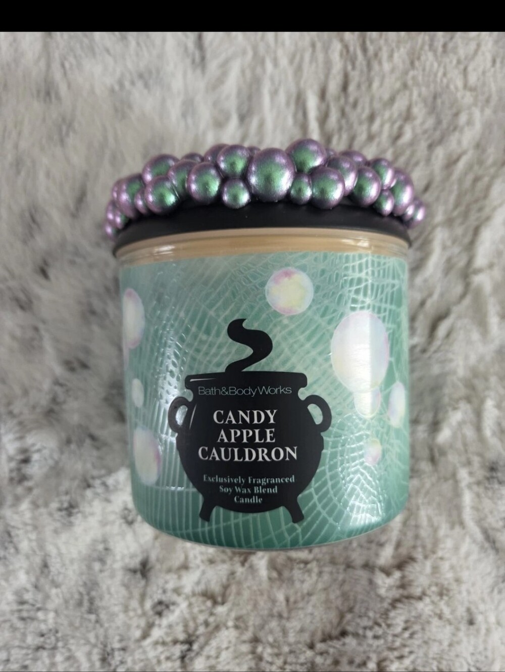 Bath & Body Works Candy Apple Cauldron Soy Wax Candle